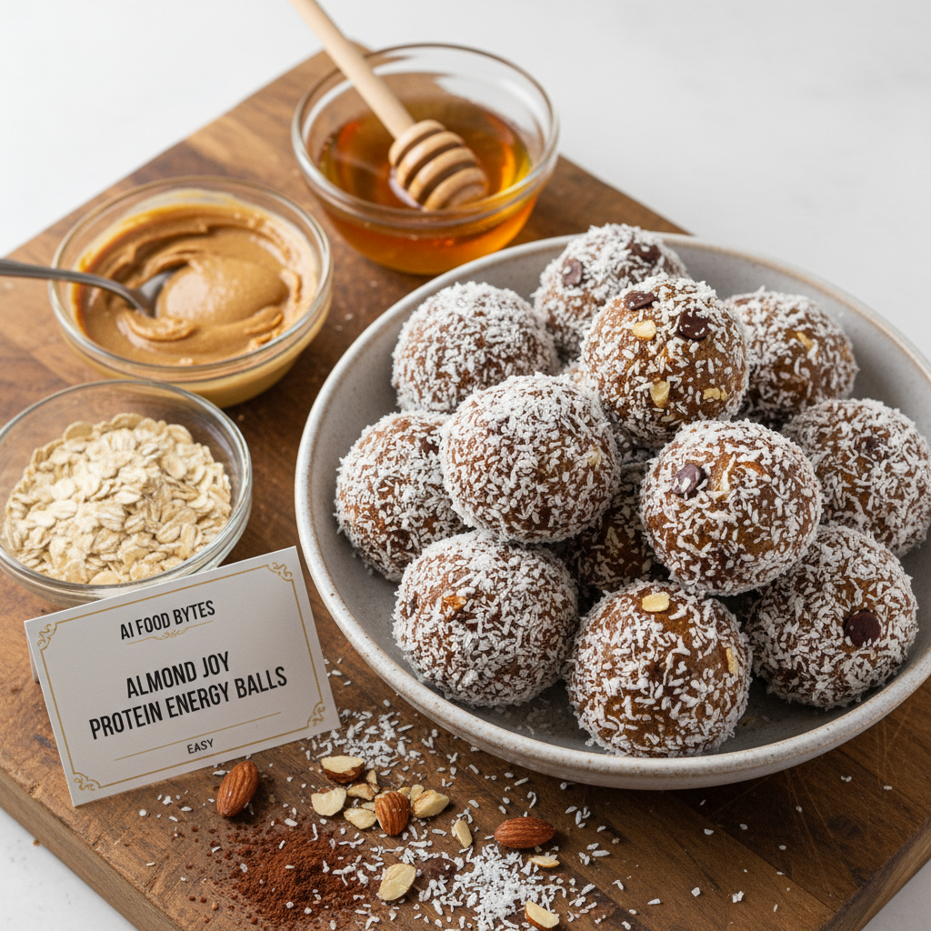 Almond Joy Protein Energy Balls gallery photo