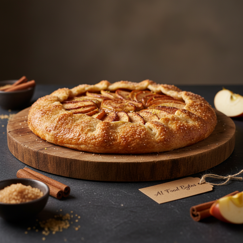 Caramelized Apple and Cinnamon Galette gallery photo