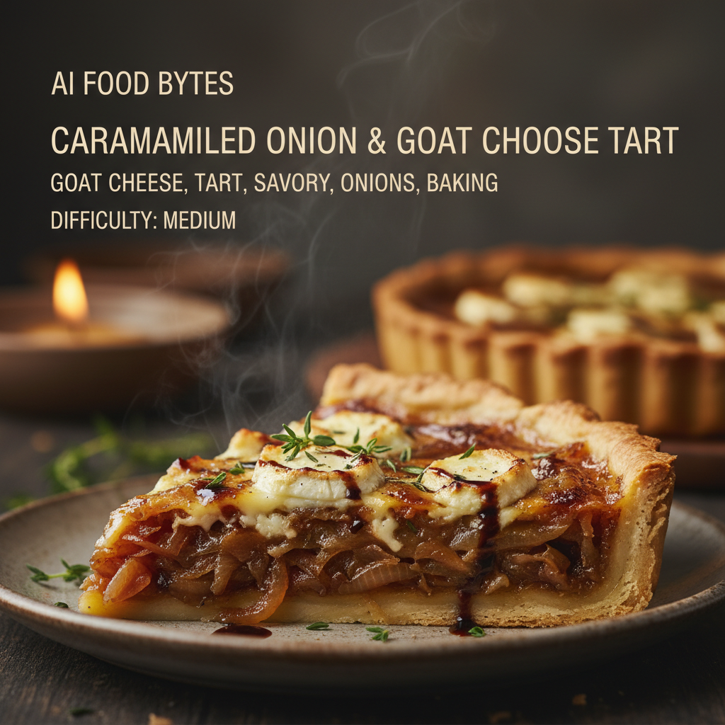 Caramelized Onion and Goat Cheese Tart gallery photo