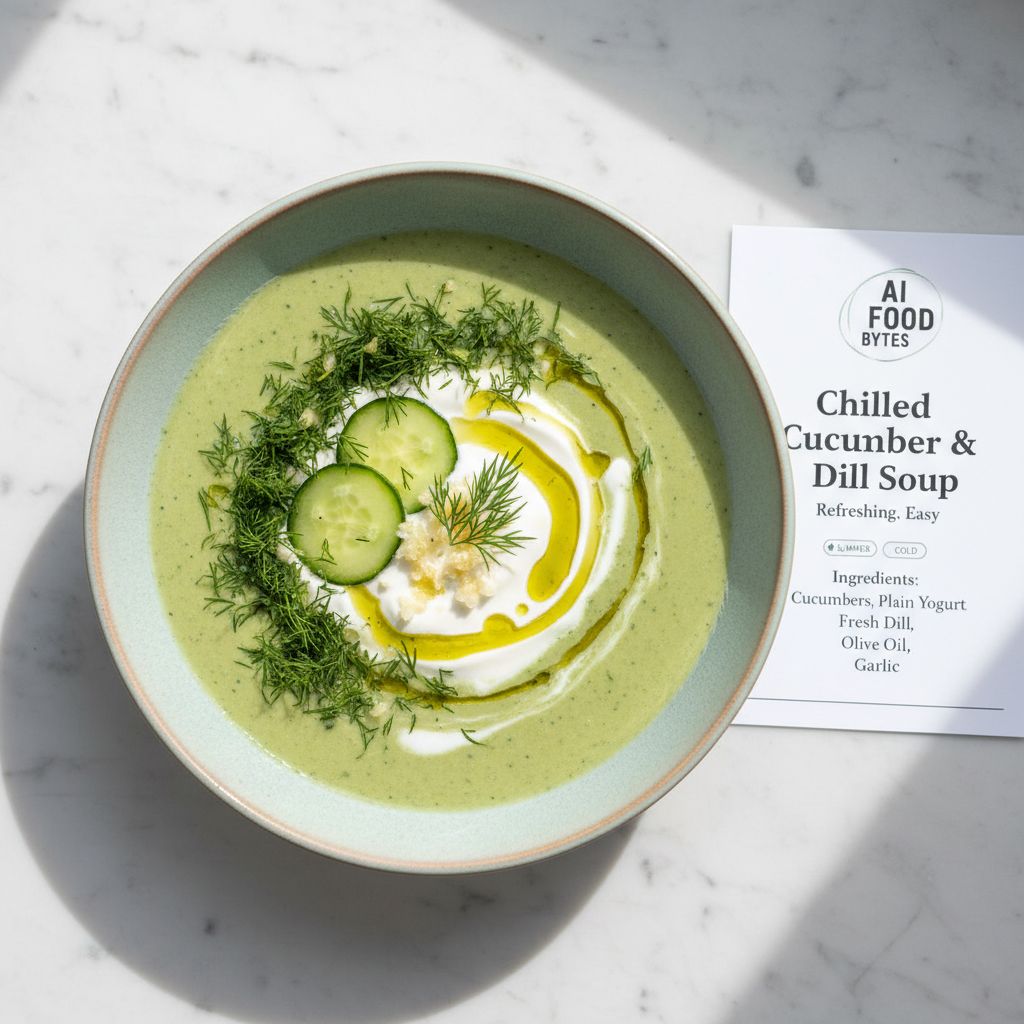 Chilled Cucumber and Dill Soup gallery photo