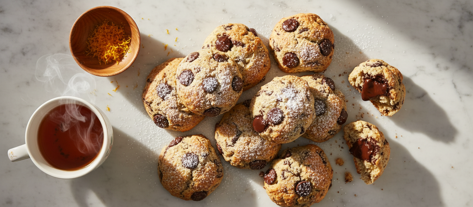 Chocolate Chip Scones with Orange Zest gallery photo