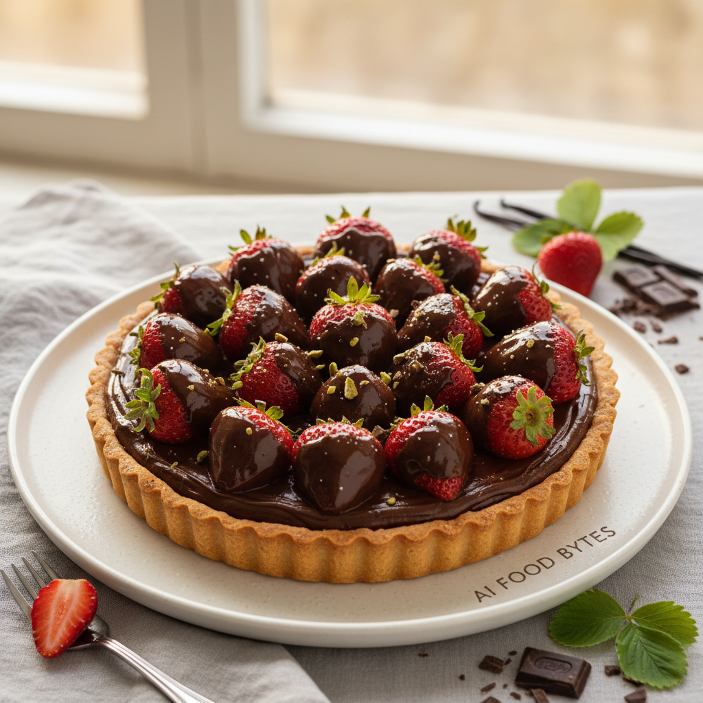 Chocolate-Covered Strawberry Tart gallery photo