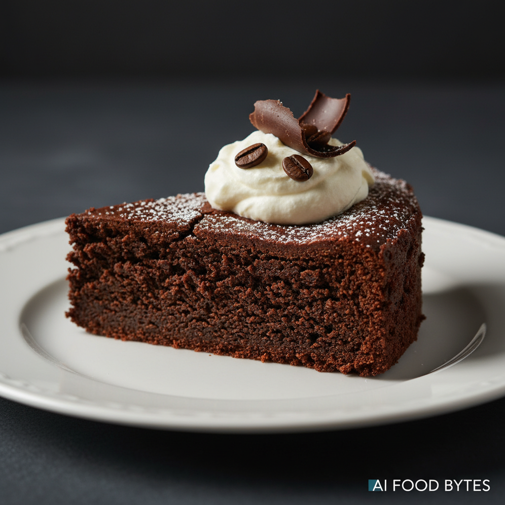 Chocolate Espresso Torte with Whipped Cream gallery photo