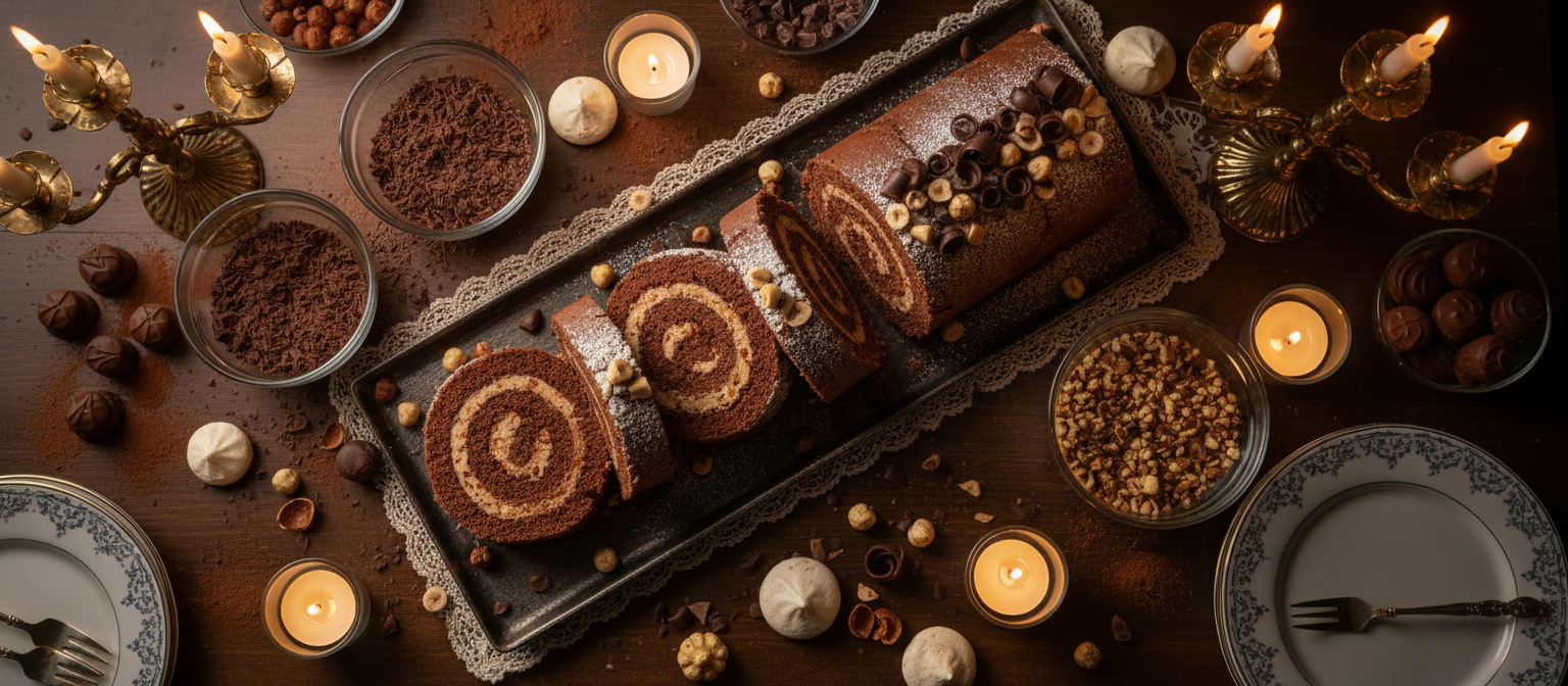 Chocolate Hazelnut Swiss Roll gallery photo