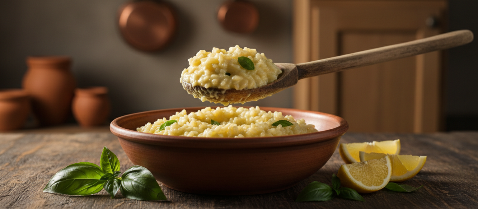 Creamy Lemon Basil Risotto gallery photo