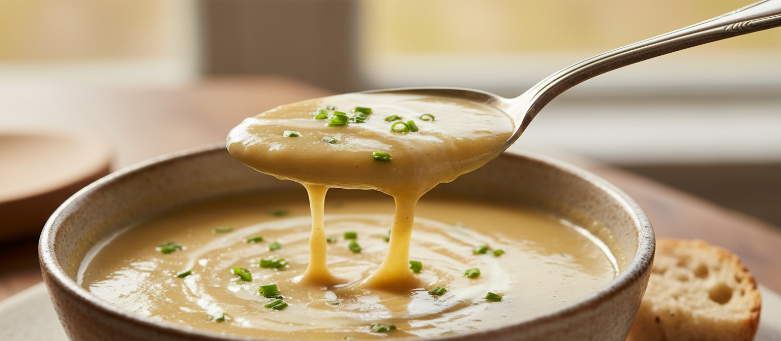 Creamy Potato Leek Soup with Chives gallery photo