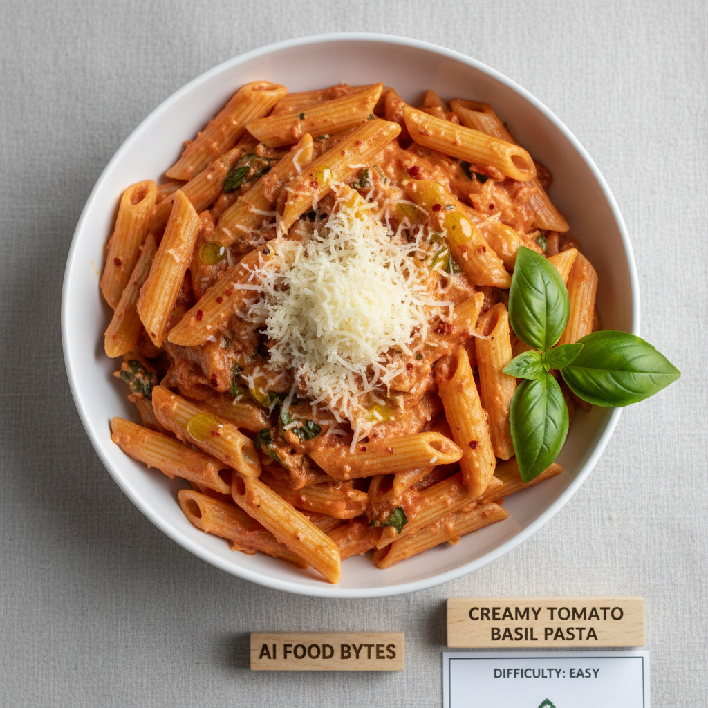 Creamy Tomato Basil Pasta gallery photo