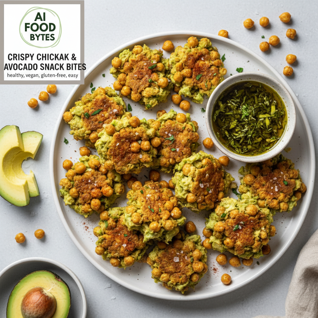 Crispy Chickpea and Avocado Snack Bites gallery photo