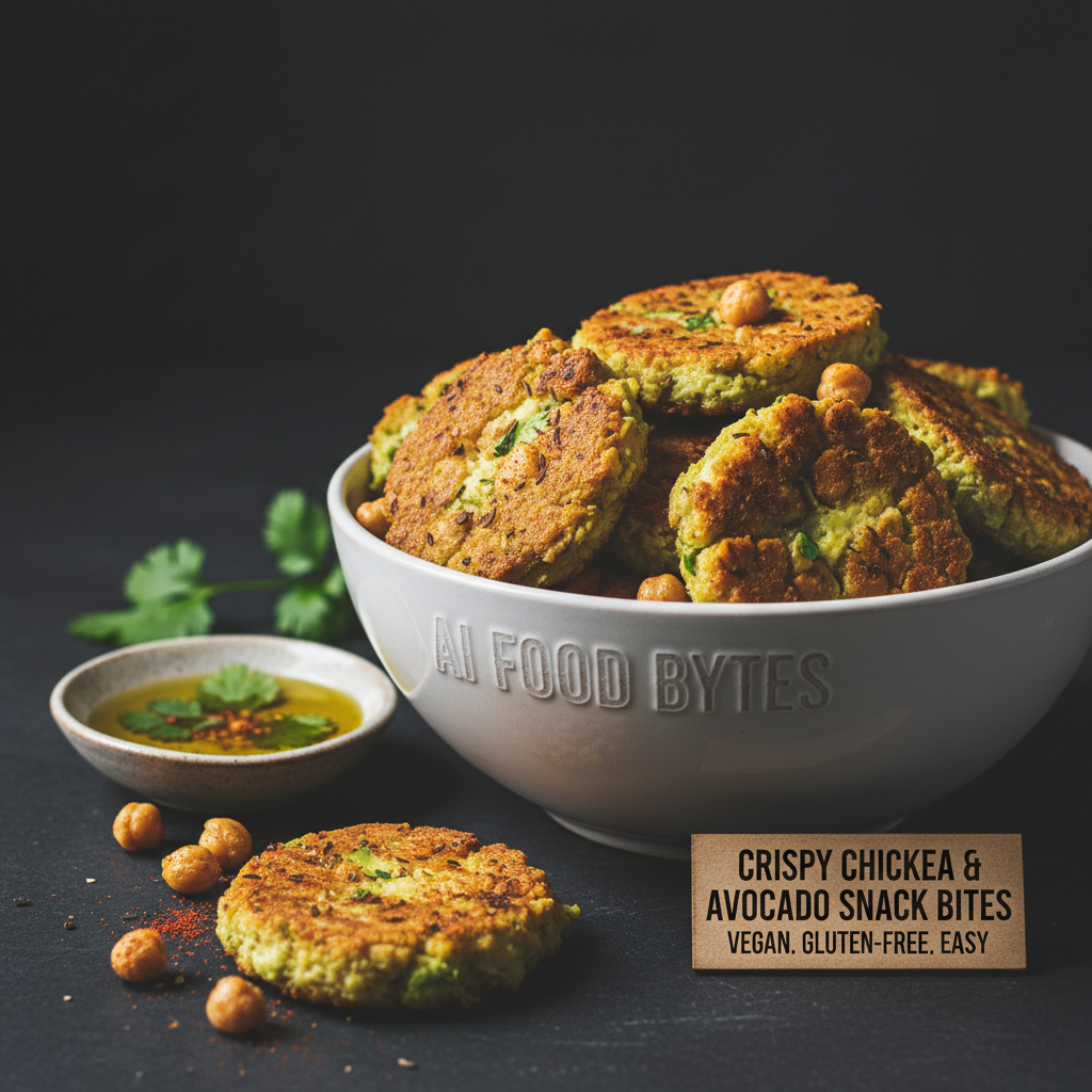 Crispy Chickpea and Avocado Snack Bites gallery photo