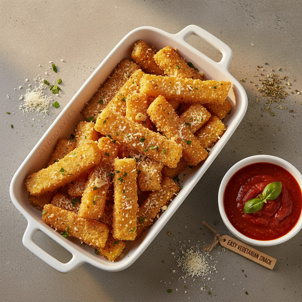 Crispy Garlic Parmesan Polenta Fries gallery photo