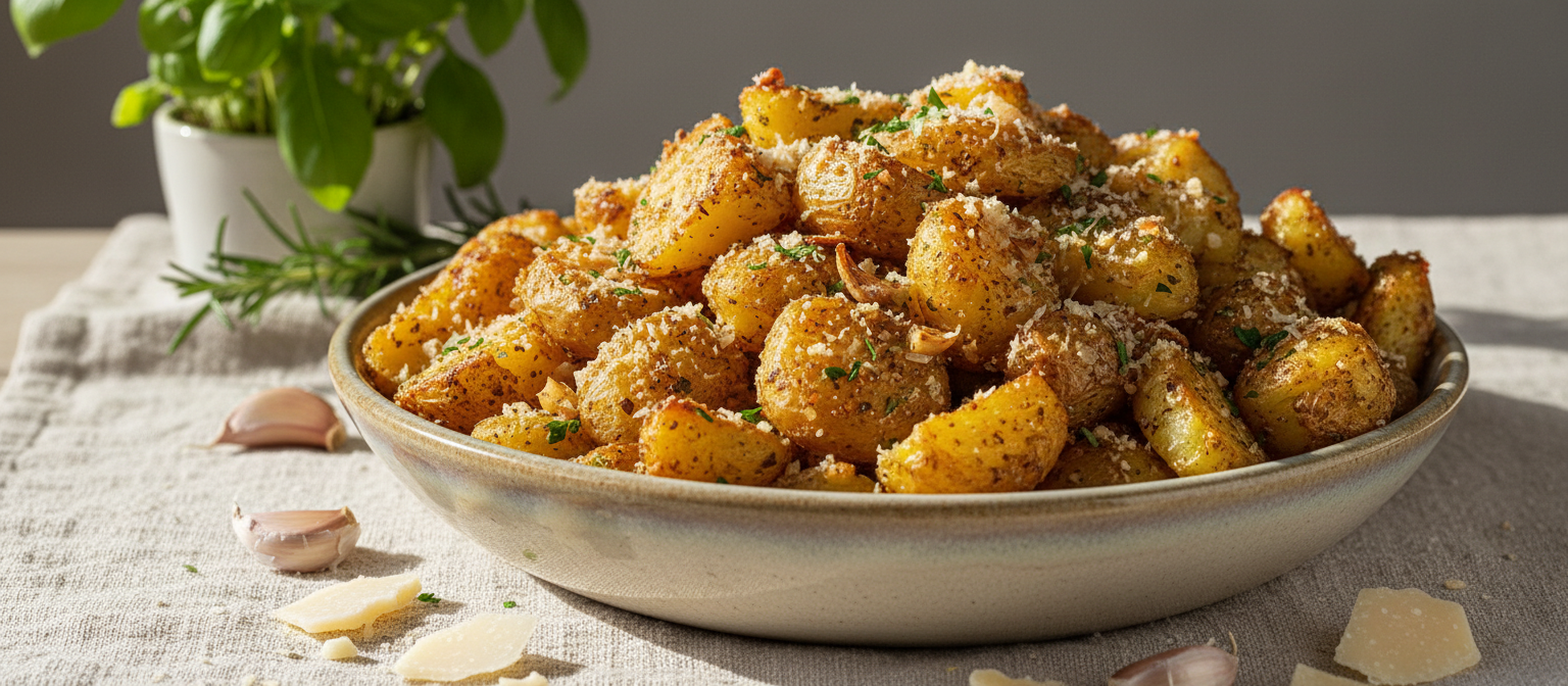 Crispy Garlic Parmesan Roasted Potatoes gallery photo