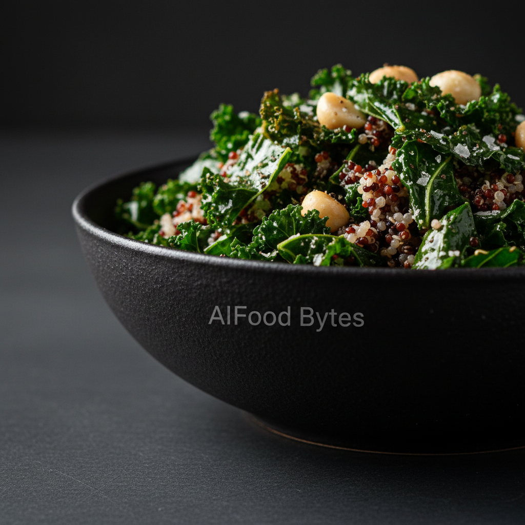 Crispy Kale and Quinoa Salad gallery photo