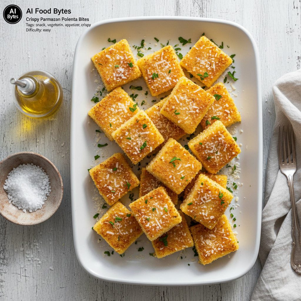 Crispy Parmesan Polenta Bites gallery photo