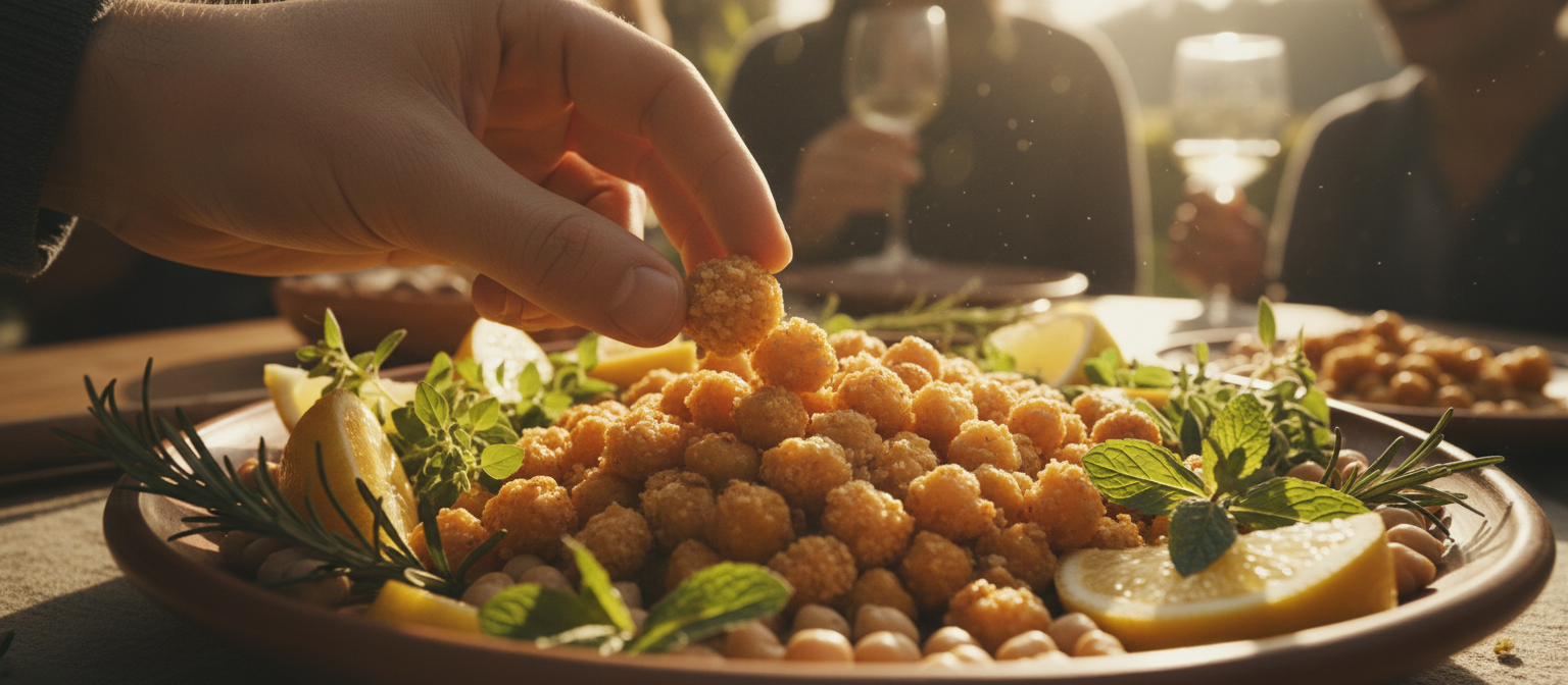 Crispy Parmesan Roasted Chickpeas gallery photo