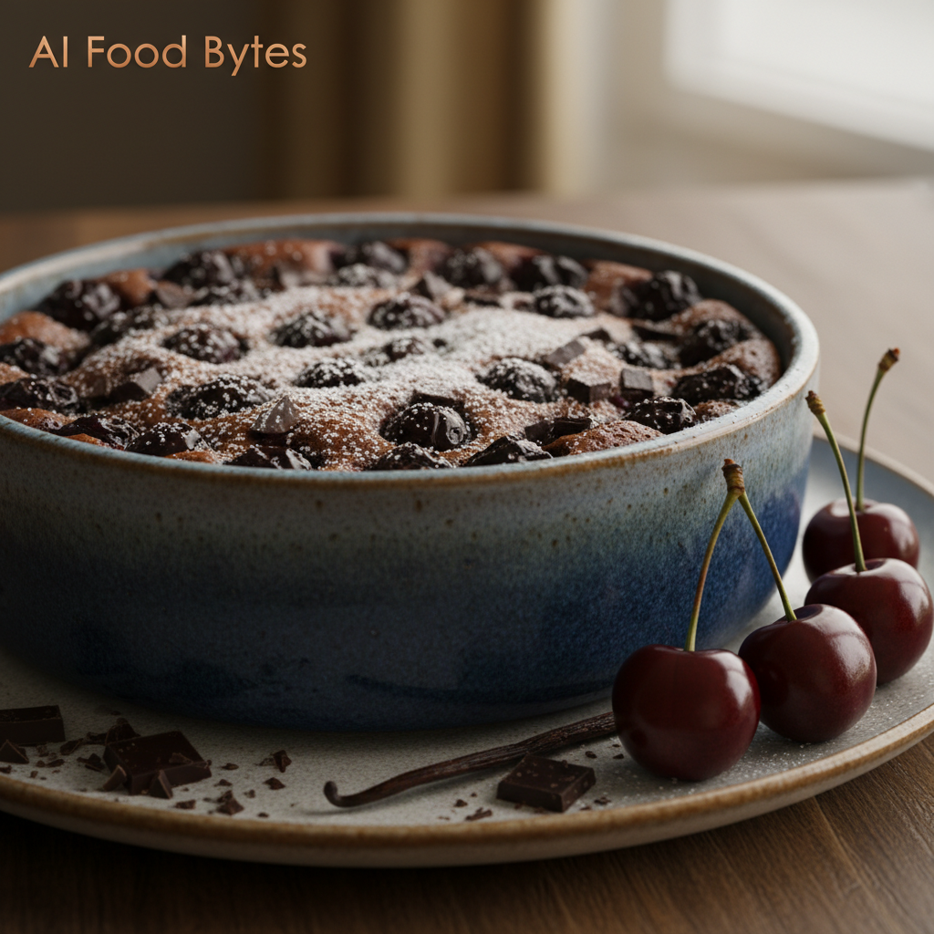 Decadent Chocolate Cherry Clafoutis gallery photo