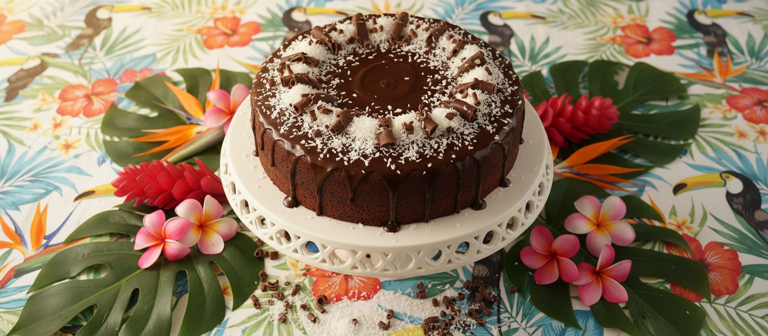Decadent Chocolate Coconut Cake gallery photo