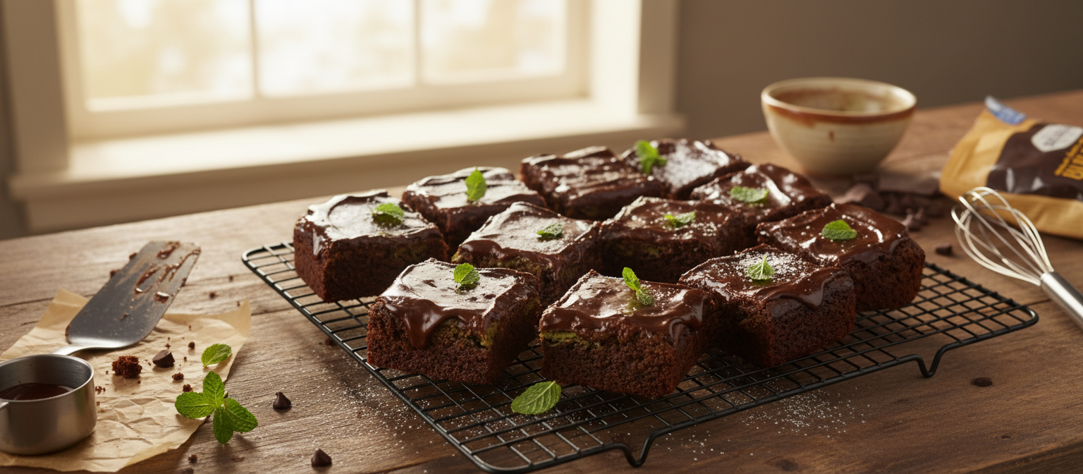 Decadent Chocolate Mint Brownies gallery photo
