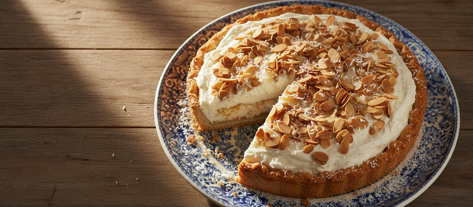 Decadent Coconut Cream Pie with Toasted Almonds gallery photo