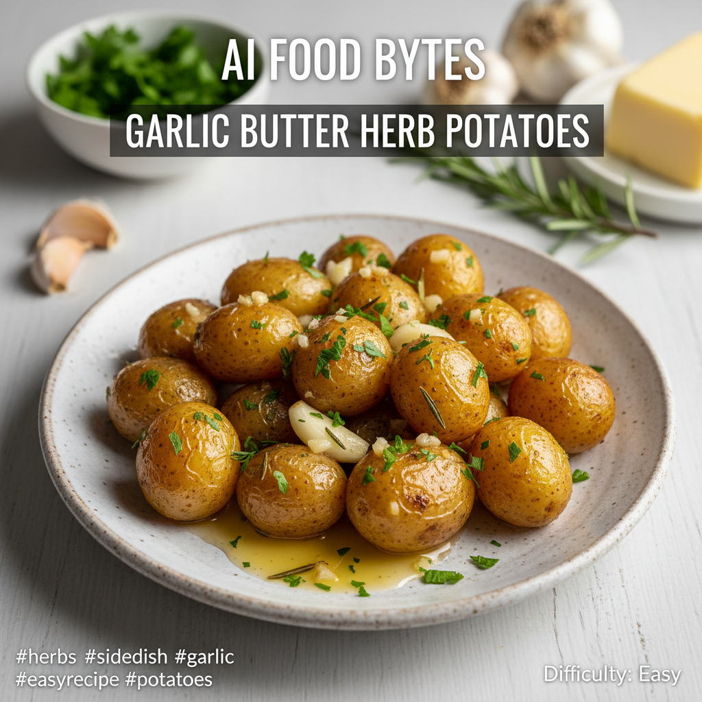 Garlic Butter Herb Potatoes gallery photo