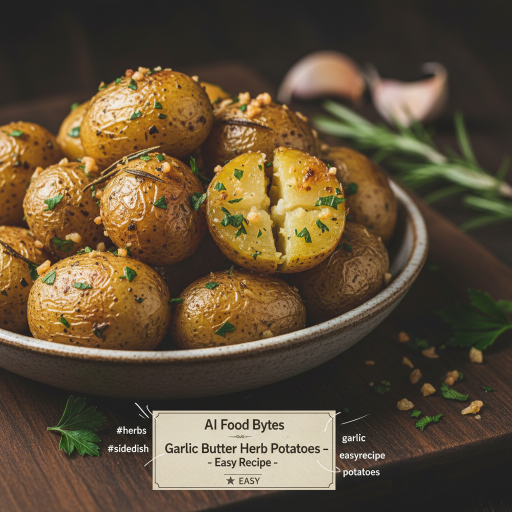 Garlic Butter Herb Potatoes gallery photo