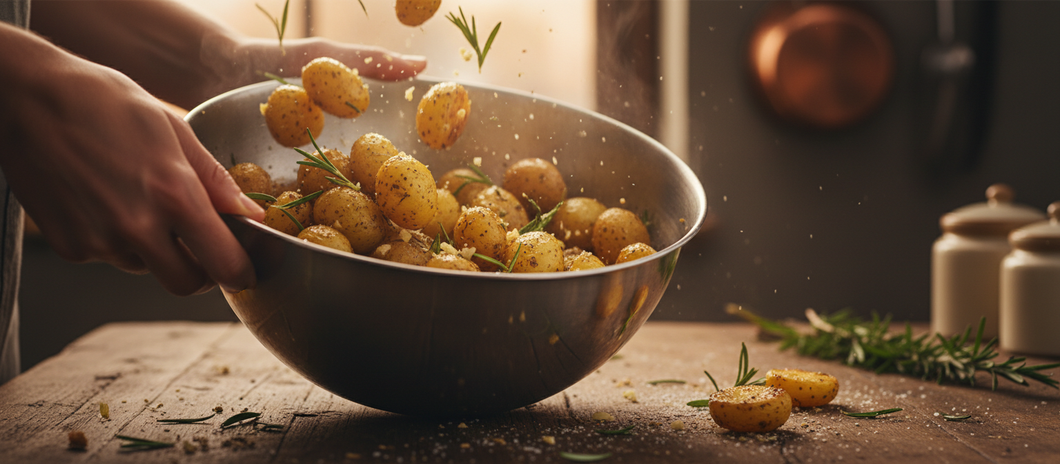 Garlic Herb Roasted Potatoes with Rosemary gallery photo