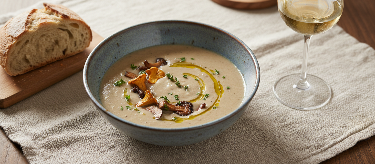 Hearty Wild Mushroom and Barley Soup gallery photo