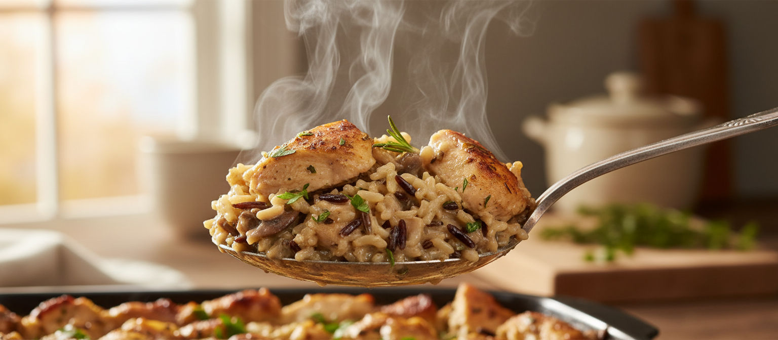 Herbed Chicken and Wild Rice Casserole gallery photo