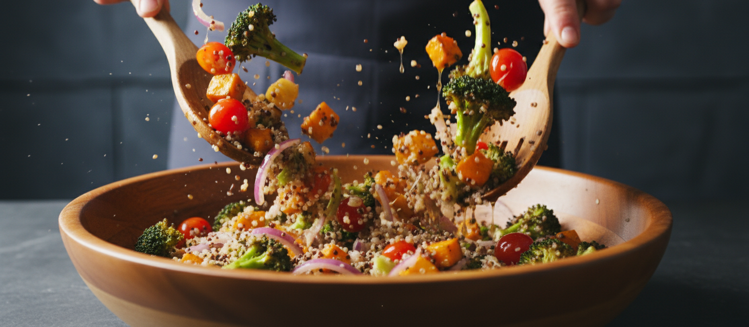 Herbed Quinoa and Roasted Vegetable Salad gallery photo