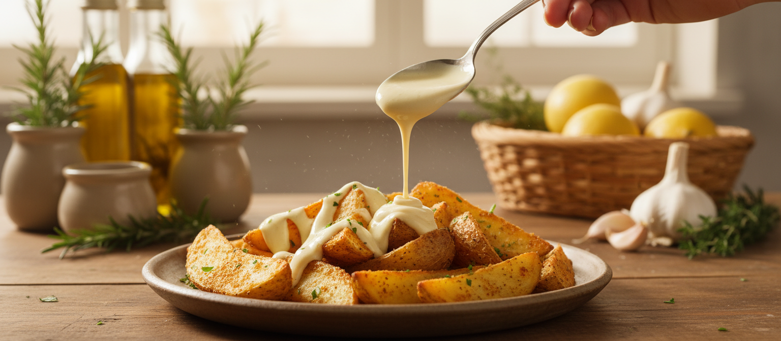 Herbed Roasted Potato Wedges with Garlic Aioli gallery photo