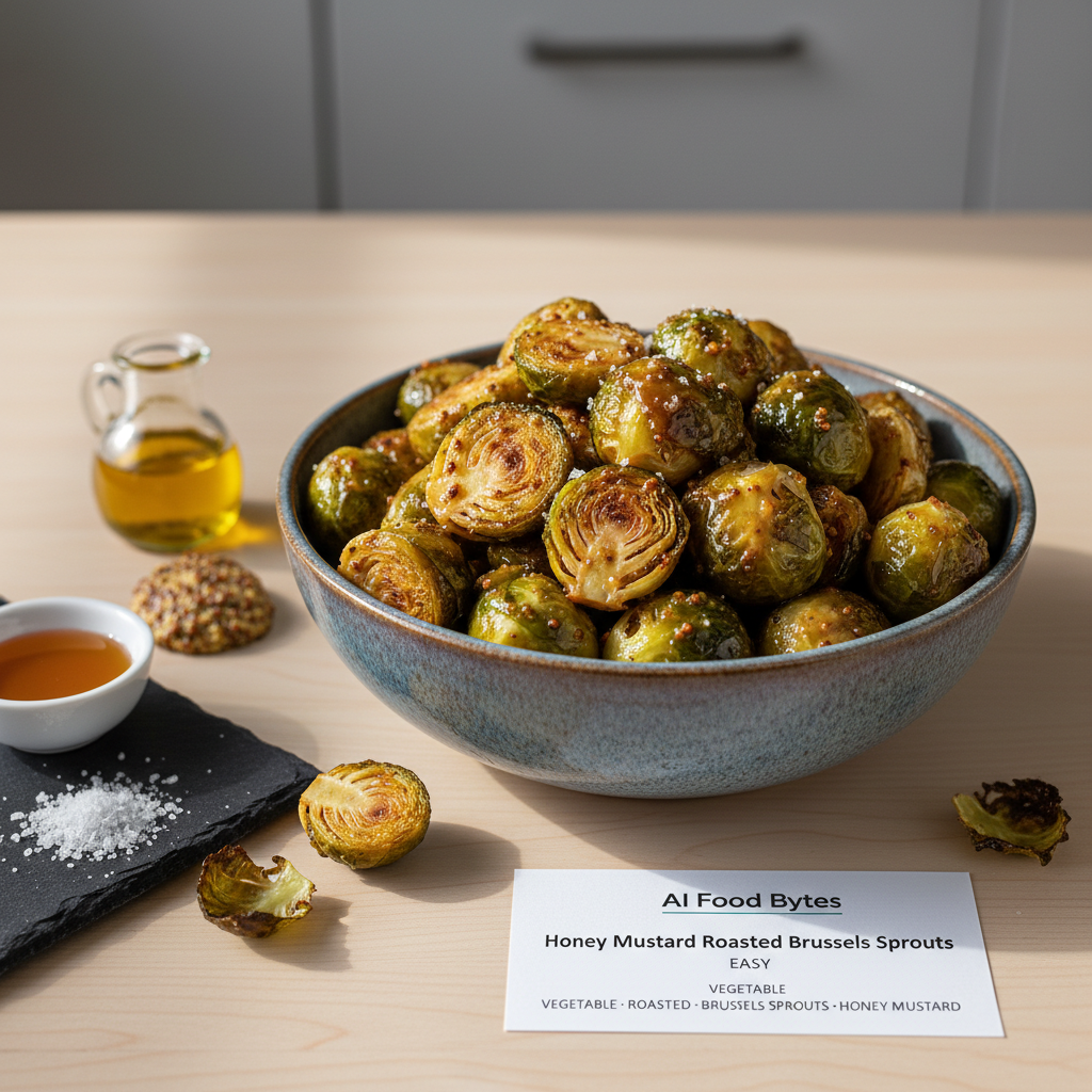 Honey Mustard Roasted Brussels Sprouts gallery photo