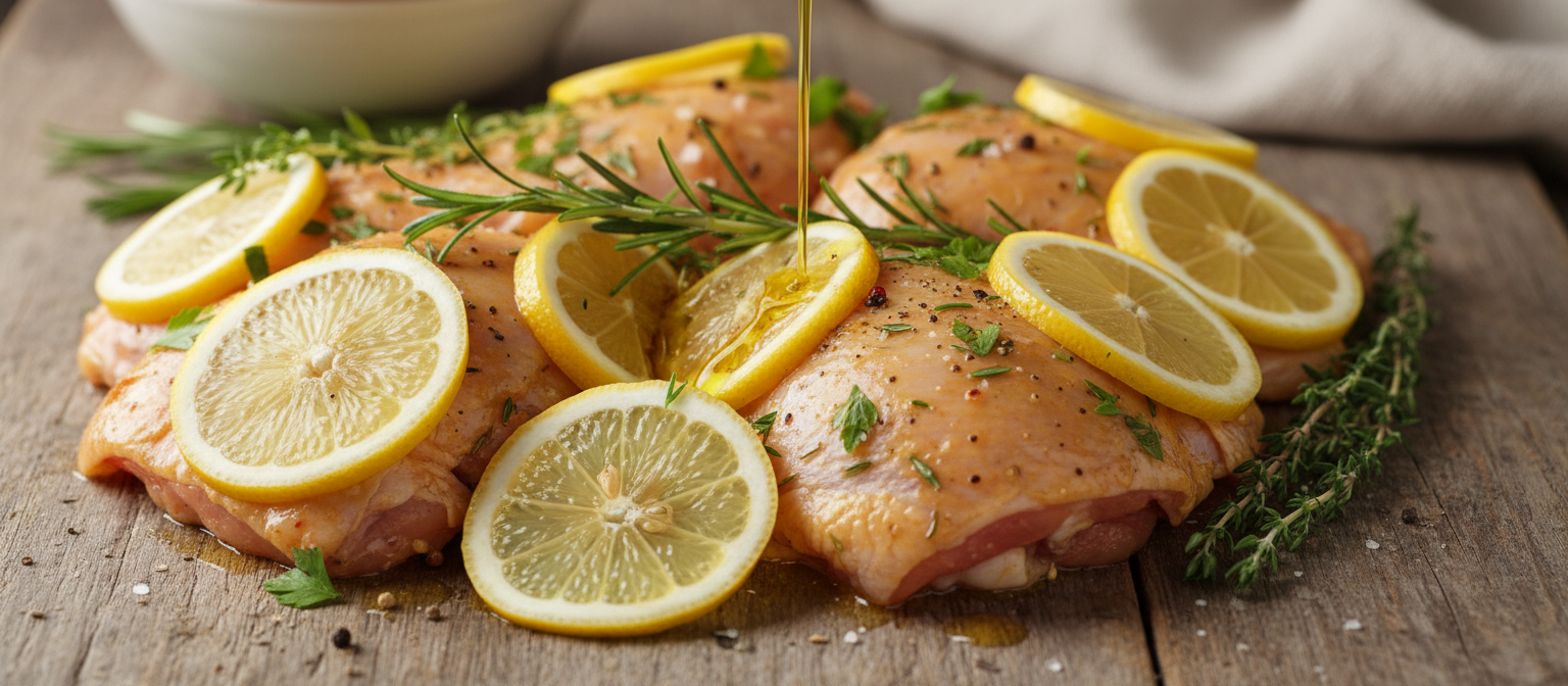 Lemon Herb Roasted Chicken Thighs gallery photo