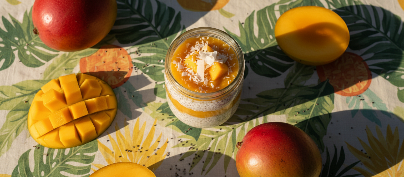 Mango Coconut Chia Pudding gallery photo