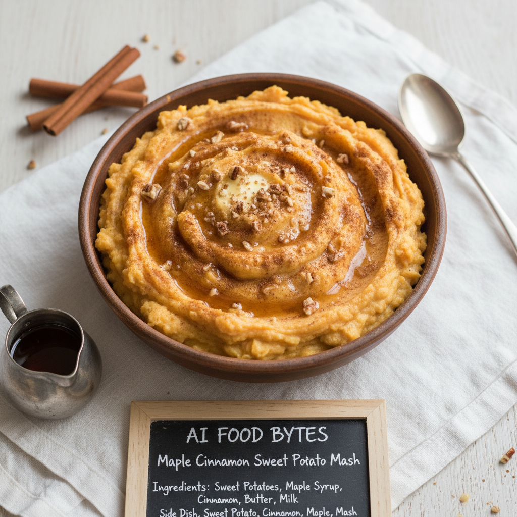 Maple Cinnamon Sweet Potato Mash gallery photo
