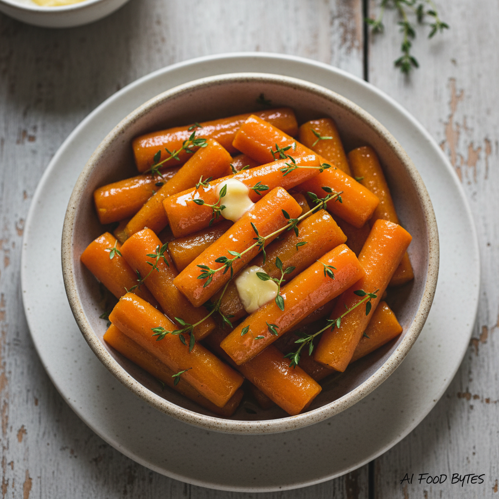 Maple Glazed Carrots with Thyme gallery photo