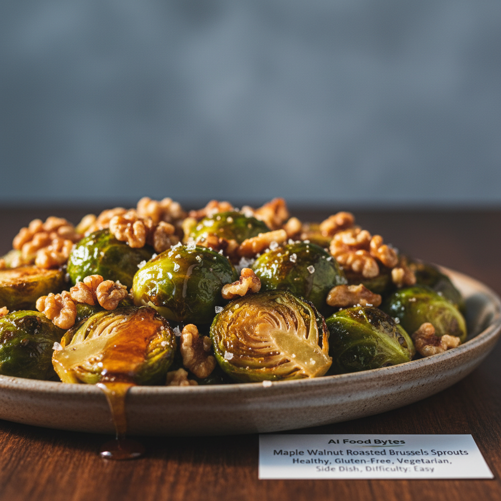Maple Walnut Roasted Brussels Sprouts gallery photo