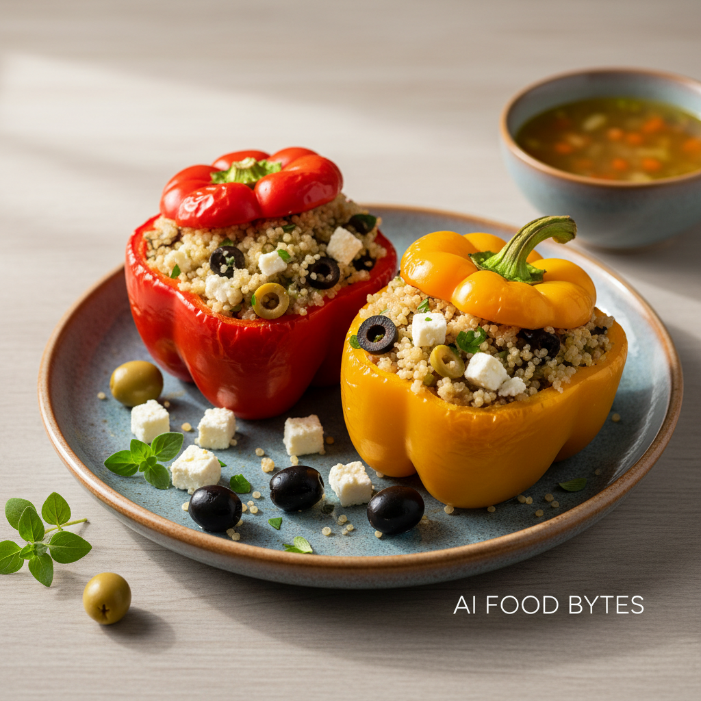 Mediterranean Stuffed Bell Peppers gallery photo