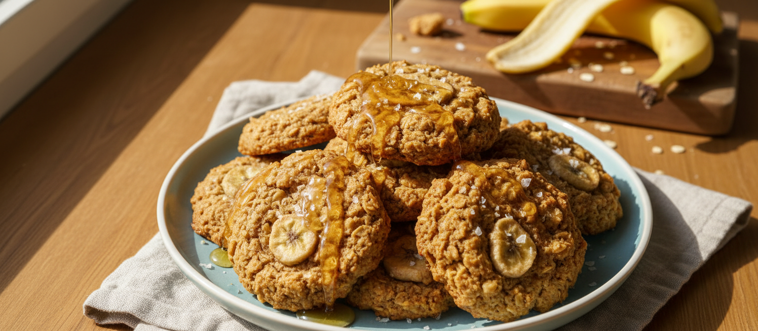 Peanut Butter Banana Oatmeal Cookies gallery photo
