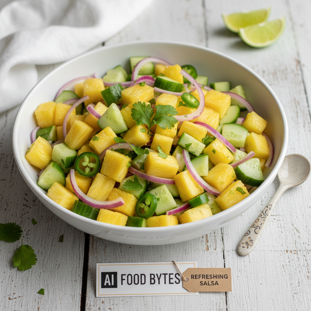Pineapple and Cucumber Salsa Salad gallery photo