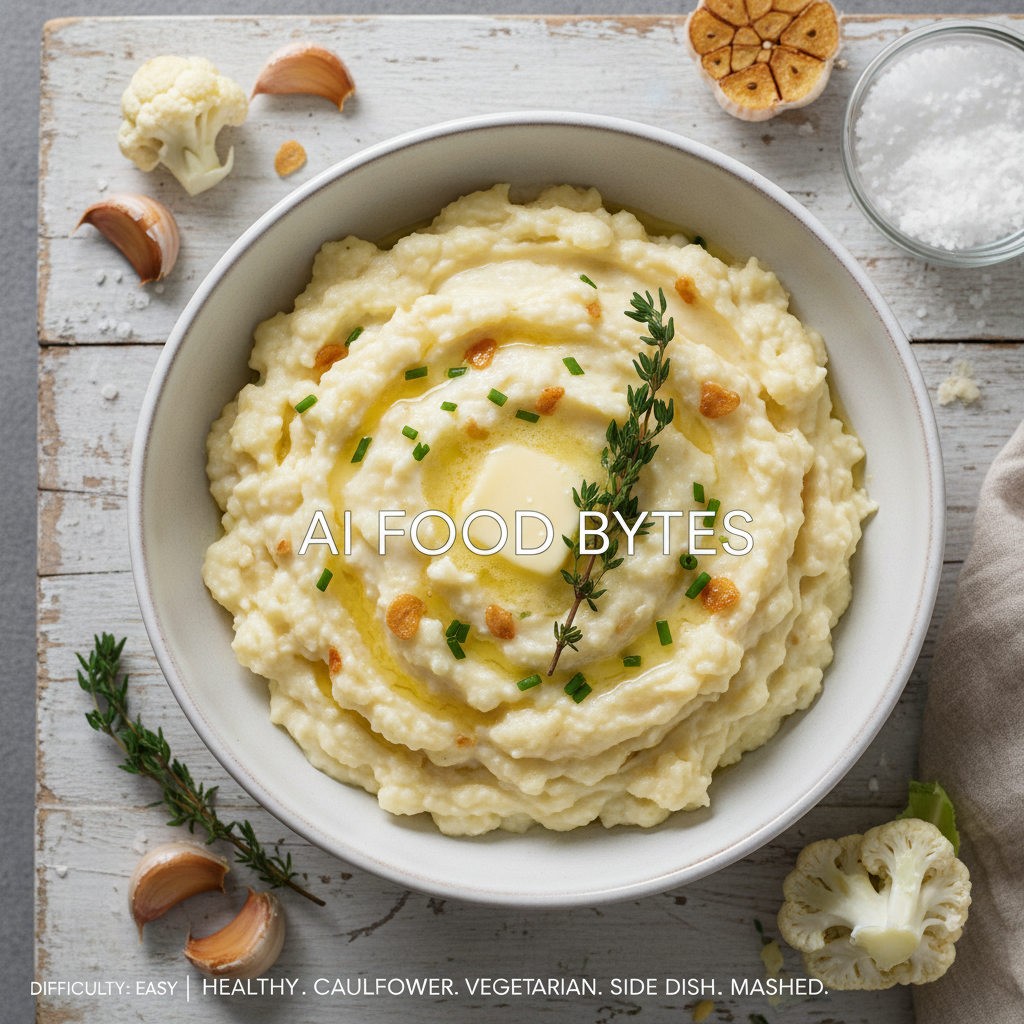 Roasted Garlic Mashed Cauliflower gallery photo