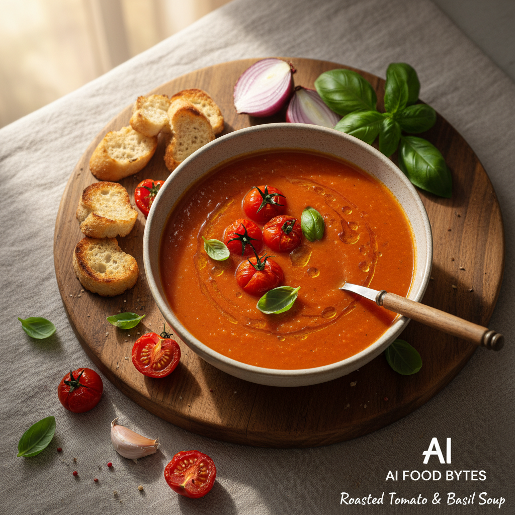 Roasted Tomato and Basil Soup gallery photo