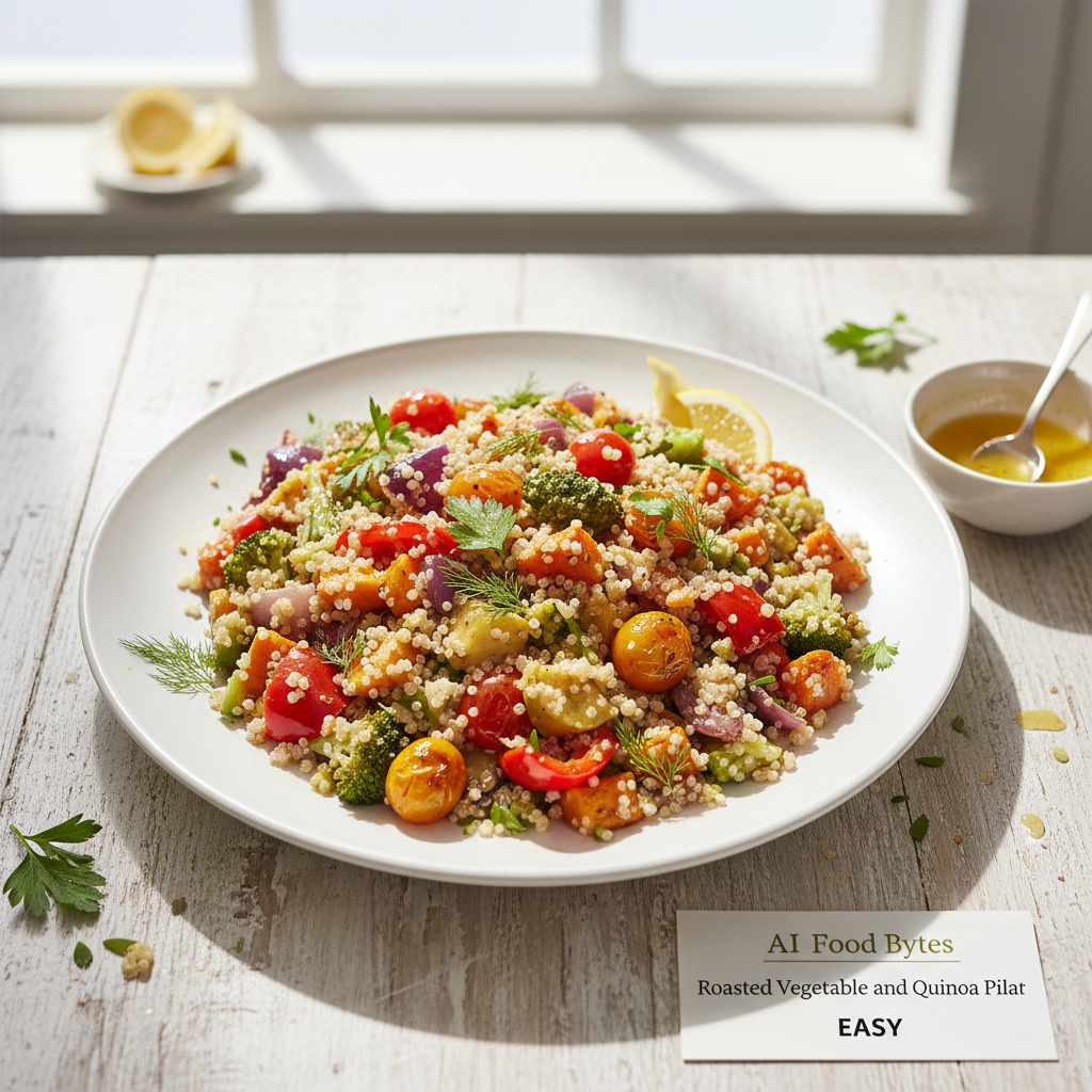 Roasted Vegetable and Quinoa Pilaf gallery photo