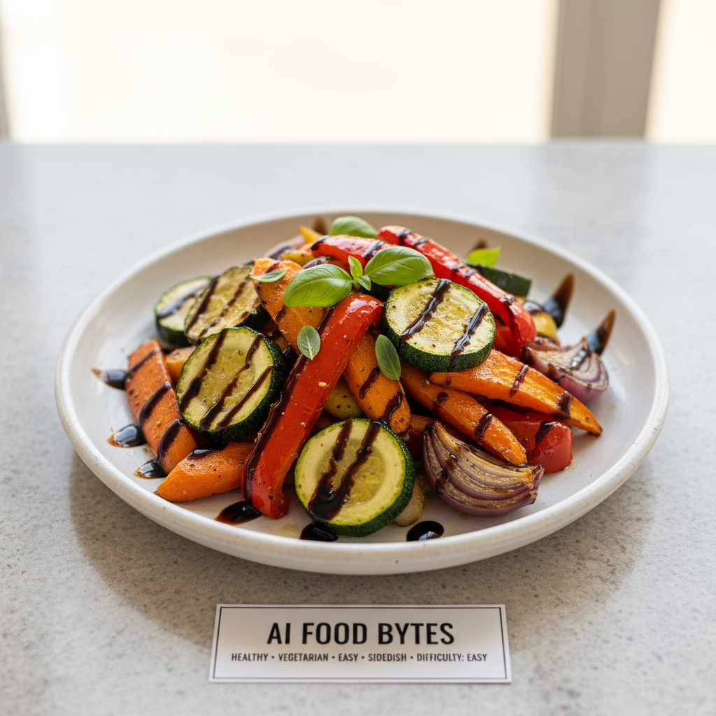 Roasted Vegetable Medley with Balsamic Drizzle gallery photo