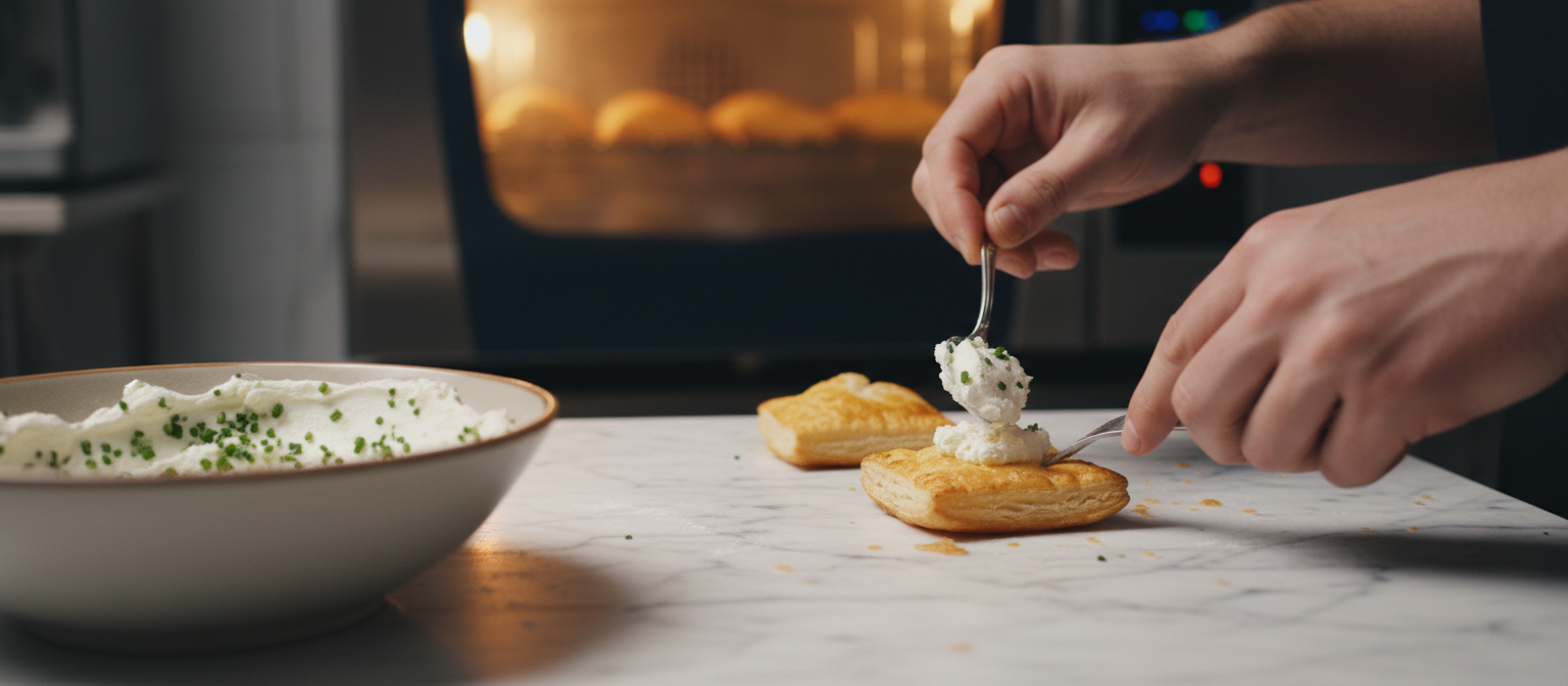 Savory Herb and Cheese Puff Pastry Bites gallery photo