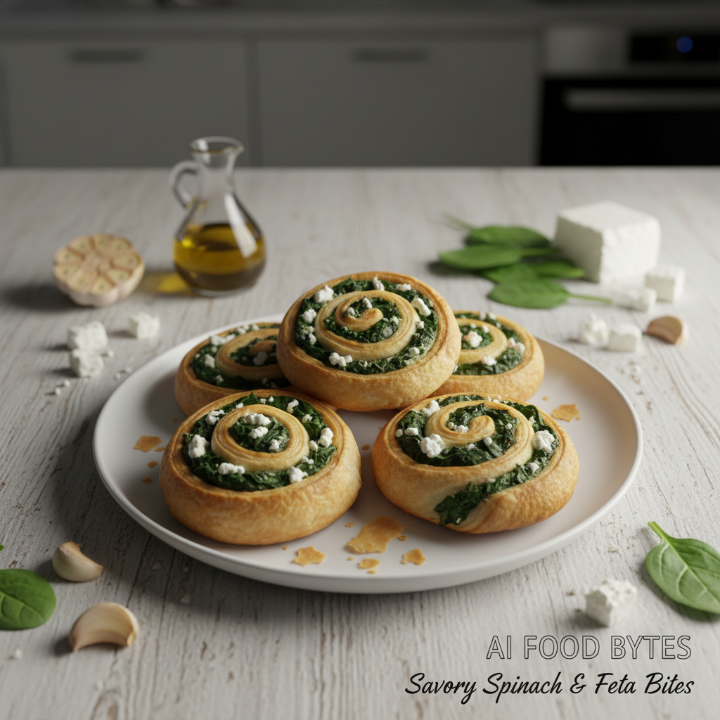 Savory Spinach and Feta Stuffed Puff Pastry gallery photo