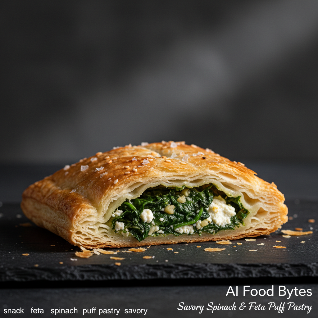 Savory Spinach and Feta Stuffed Puff Pastry gallery photo