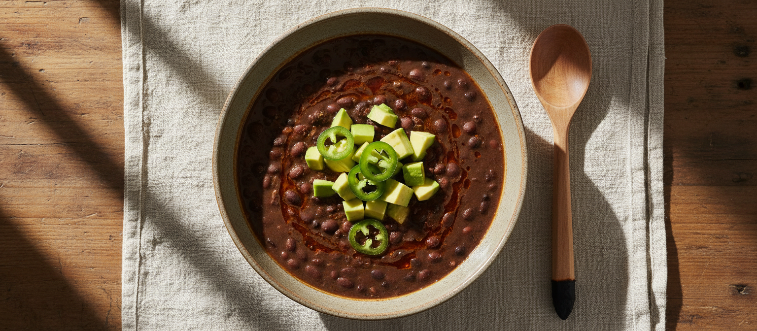 Smoky Chipotle Black Bean Soup gallery photo