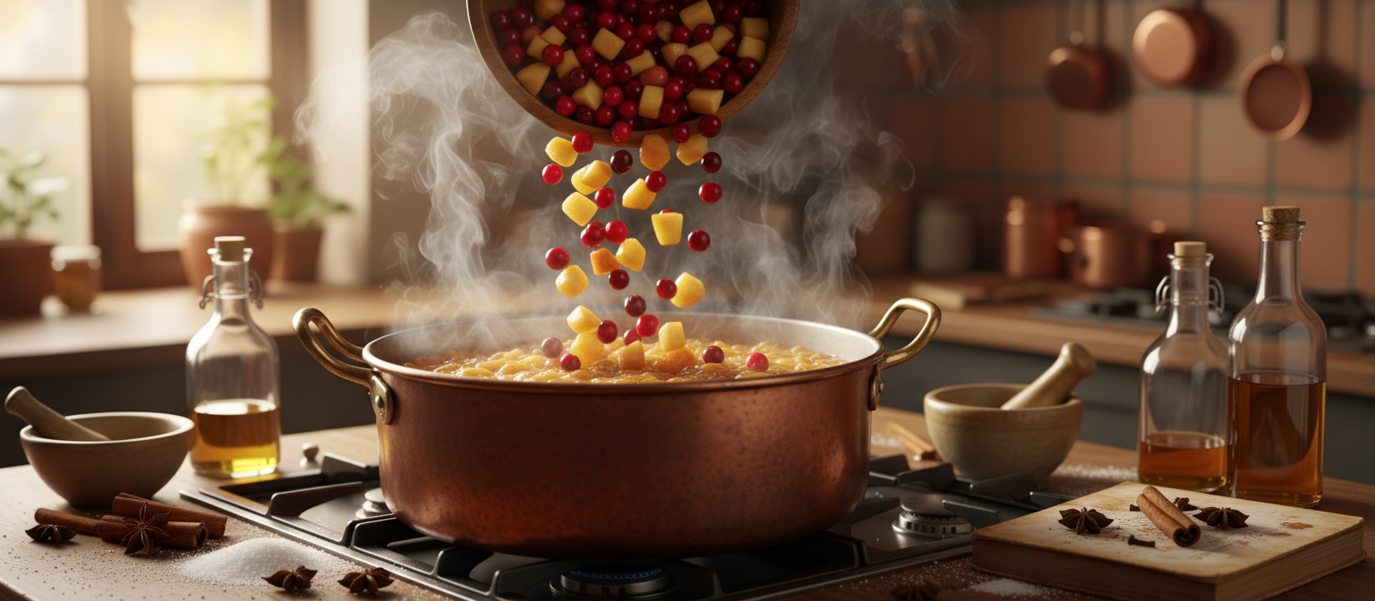 Spiced Apple and Cranberry Chutney gallery photo