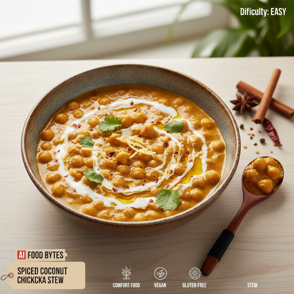 Spiced Coconut Chickpea Stew gallery photo