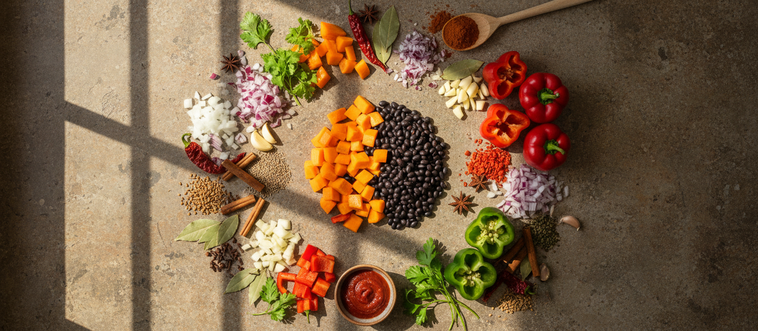 Spiced Pumpkin and Black Bean Chili gallery photo
