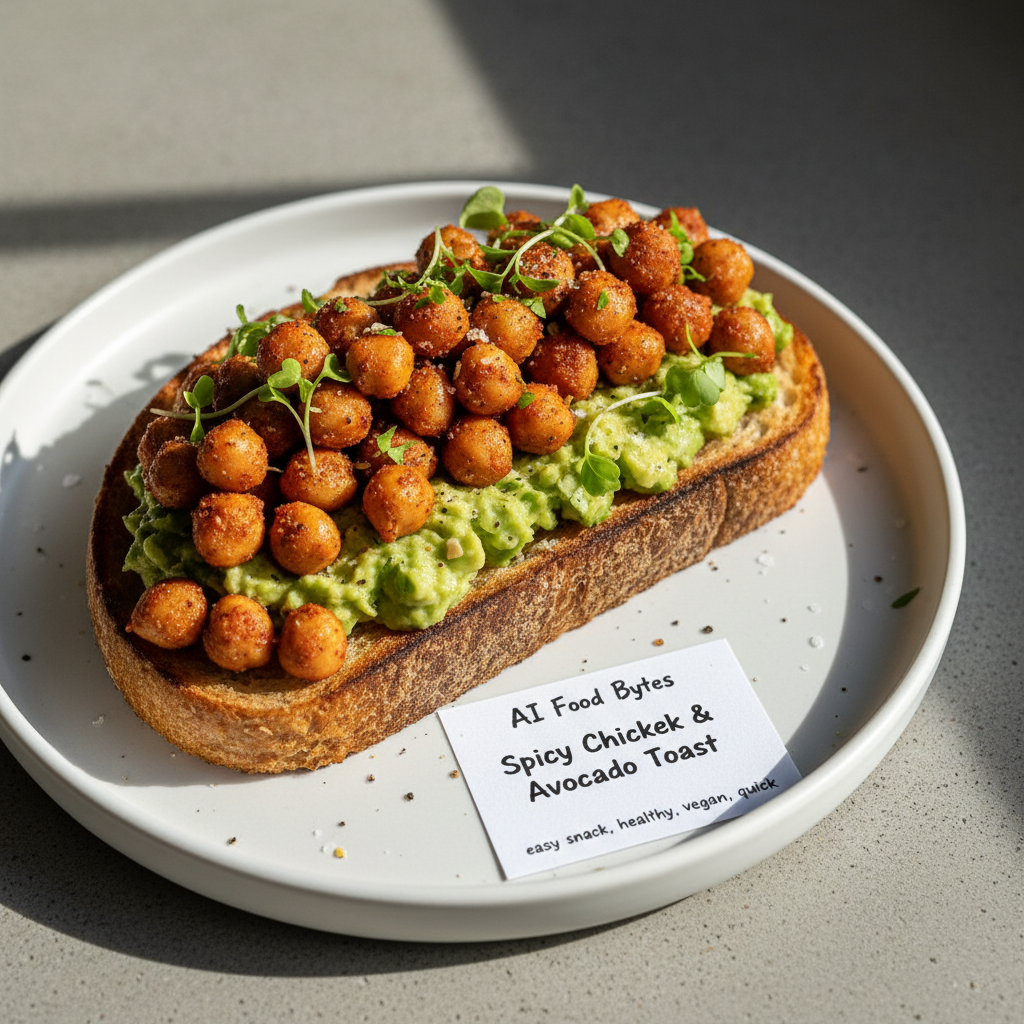 Spicy Chickpea and Avocado Toast gallery photo